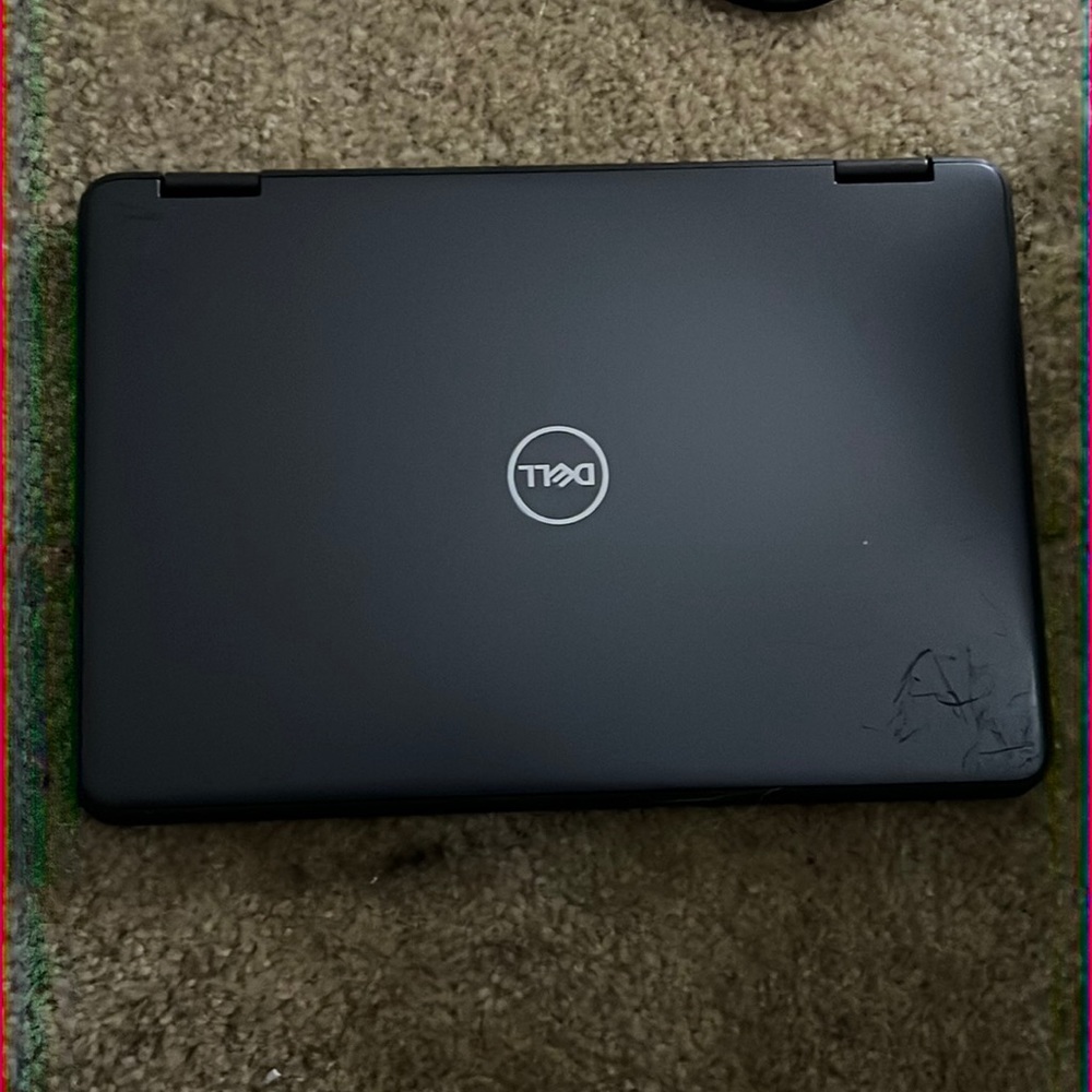 Touch screen foldable dell laptop